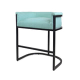 Modern Wide Bucket Upholstered Barstool - NH082603