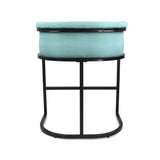 Modern Wide Bucket Upholstered Barstool - NH082603