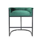 Modern Wide Bucket Upholstered Barstool - NH082603