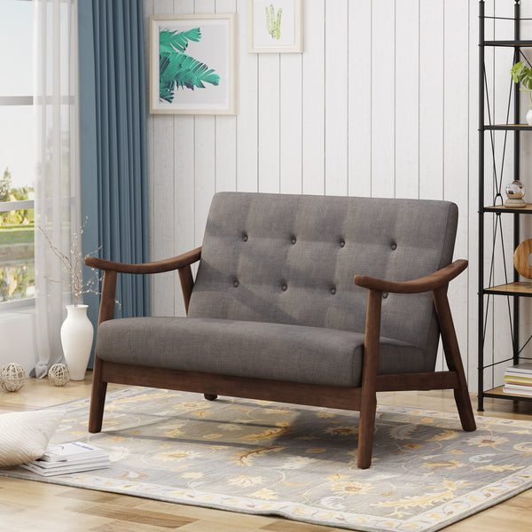 Mid-Century Modern Settee - NH358503