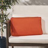 Outdoor Rectanglular Water Resistant 12"x20" Lumbar Pillow - NH649703