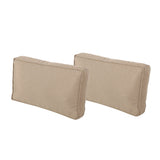 Outdoor Rectanglular Water Resistant 12"x20" Lumbar Pillows - NH079703