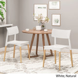 Modern Dining Chair with Beech Wood Legs (Set of 2) - NH849803