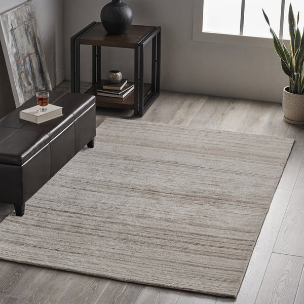 Transitional Wool Area Rug - NH346803