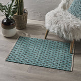 Boho Cotton Scatter Rug - NH657803