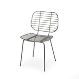 Modern Glam Iron Dining Chair - NH803113