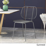 Modern Glam Iron Dining Chair - NH803113