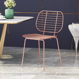 Modern Glam Iron Dining Chair - NH803113