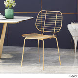 Modern Glam Iron Dining Chair - NH803113