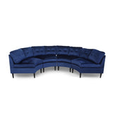 Glam Velvet Modular 4 Seater Sectional - NH921803