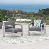 Outdoor Aluminum Club Chairs - NH264603