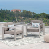 Outdoor Aluminum Club Chairs - NH264603