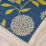 Outdoor Floral Area Rug - NH139403