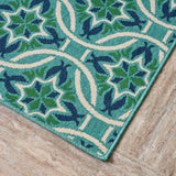 Outdoor Geometric Area Rug - NH498403