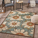 Indoor Floral  Area Rug - NH016503