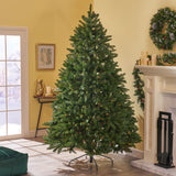 7.5-foot Norway Spruce Hinged Artificial Christmas Tree - NH543703