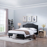 MacArthur Fabric Upholstered Queen Sized Bed Set - NH101803