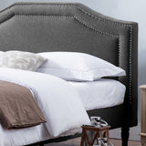 MacArthur Fabric Upholstered Queen Sized Bed Set - NH101803