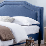 MacArthur Fabric Upholstered Queen Sized Bed Set - NH101803