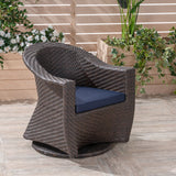 Outdoor Wicher Swivel Chair - NH220603