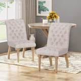 Tufted Fabric Dining Chair (Set of 2) - NH980903