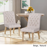 Tufted Fabric Dining Chair (Set of 2) - NH980903