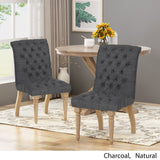 Tufted Fabric Dining Chair (Set of 2) - NH980903