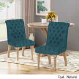 Tufted Fabric Dining Chair (Set of 2) - NH980903