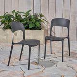 Outdoor Plastic Chairs (Set of 2) - NH615603