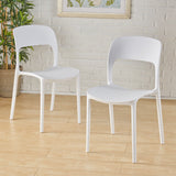 Indoor Plastic Chair (Set of 2) - NH825603