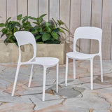 Outdoor Plastic Chairs (Set of 2) - NH615603