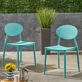 Outdoor Plastic Chairs (Set of 2) - NH315603