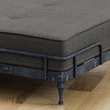 Industrial Pet Bed, Dark Gray and Brushed Gray - NH582603