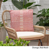 Outdoor Boho Yarn Throw Pillow - NH549703