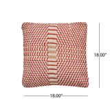 Outdoor Boho Yarn Throw Pillow - NH549703