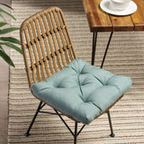 Indoor Fabric Classic Tufted Chair Cushion - NH930013