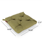 Indoor Fabric Classic Tufted Chair Cushion Pad - NH440013