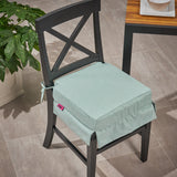 Outdoor Fabric Classic Skirted Chair Cushion - NH630013