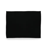 Modern Yarn Throw Blanket, Black - NH304903