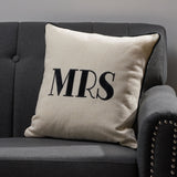 Modern Fabric MRS Throw Pillow - NH095113