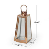 Modern Stainless Steel Lantern Set - NH761213