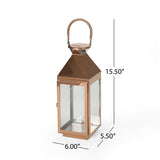 Modern Stainless Steel Lantern Set - NH761213