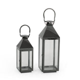 Modern Stainless Steel Lantern Set - NH561213