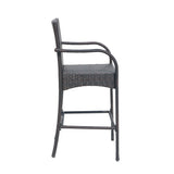 Outdoor Wicker Barstool Chair (Set of 2) - NH243113