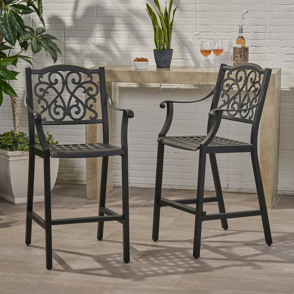 Outdoor 28" Aluminum Barstools - NH738803