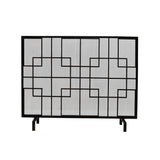 Modern Single PanelIron Firescreen - NH542903