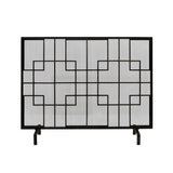 Modern Single PanelIron Firescreen - NH542903