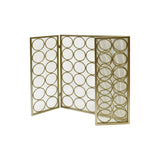 Modern Three Panel Iron Firescreen - NH111903