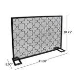 Modern Single PanelIron Firescreen - NH842903