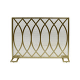 Modern Single PanelIron Firescreen - NH052903